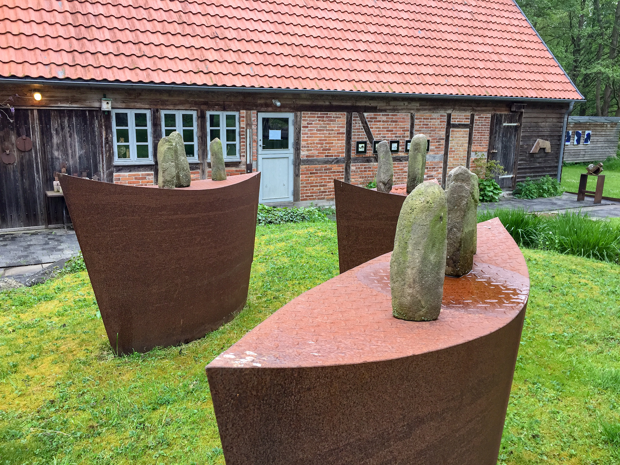 Kunstort alte Wassermühle in Putbus auf Rügen